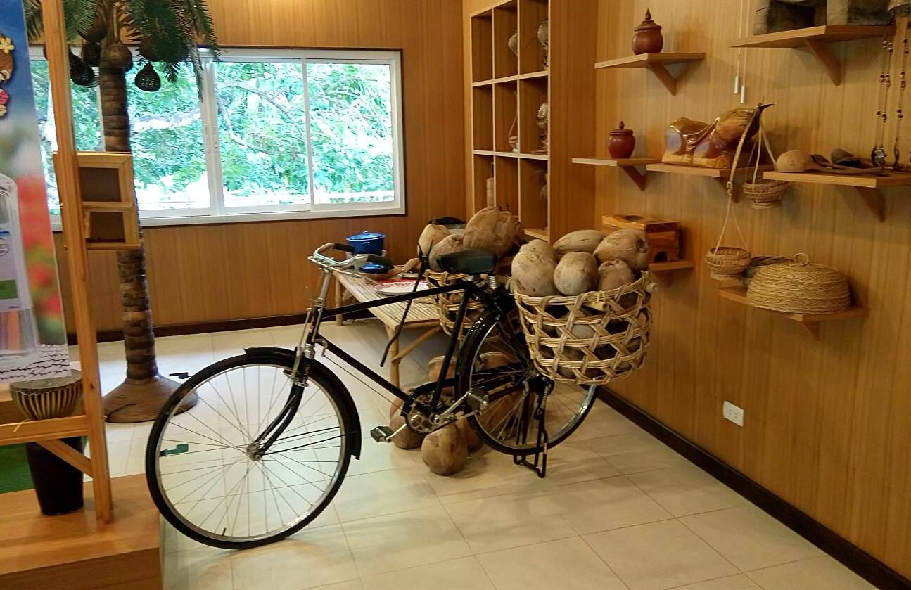 The interior of Coconut Museum